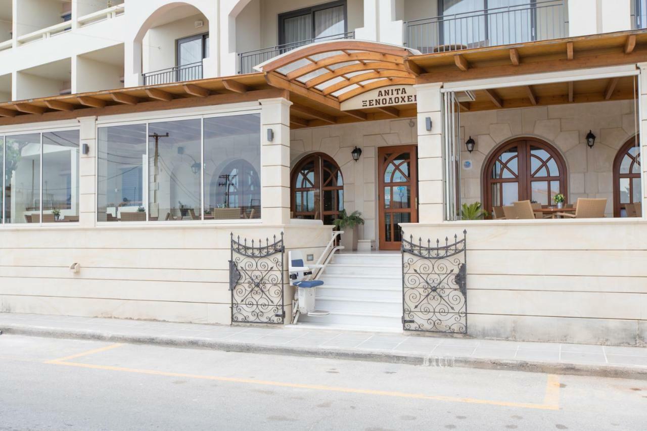 Anita Beach Hotel- Adults Only Rethymno Exteriör bild