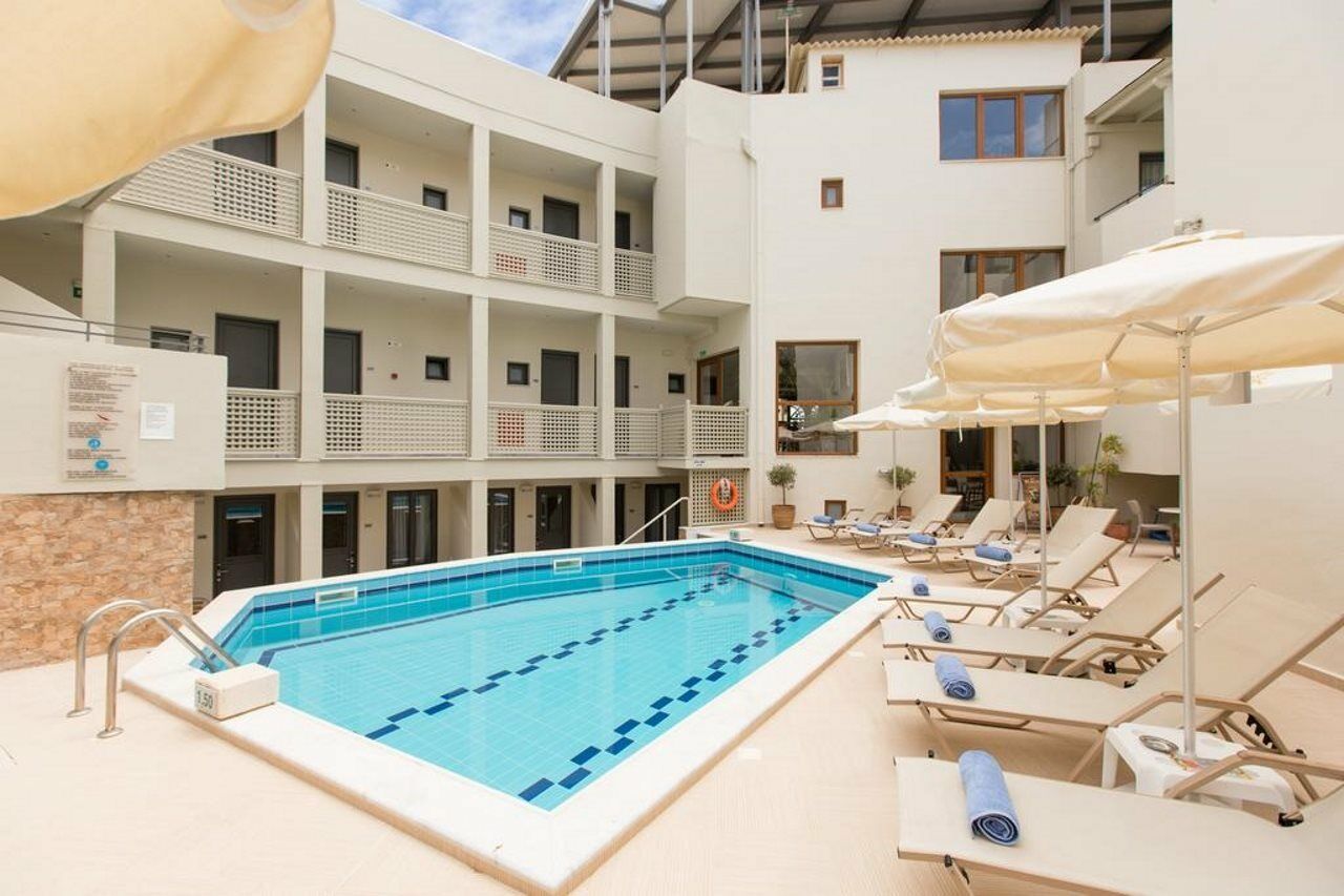 Anita Beach Hotel- Adults Only Rethymno Exteriör bild