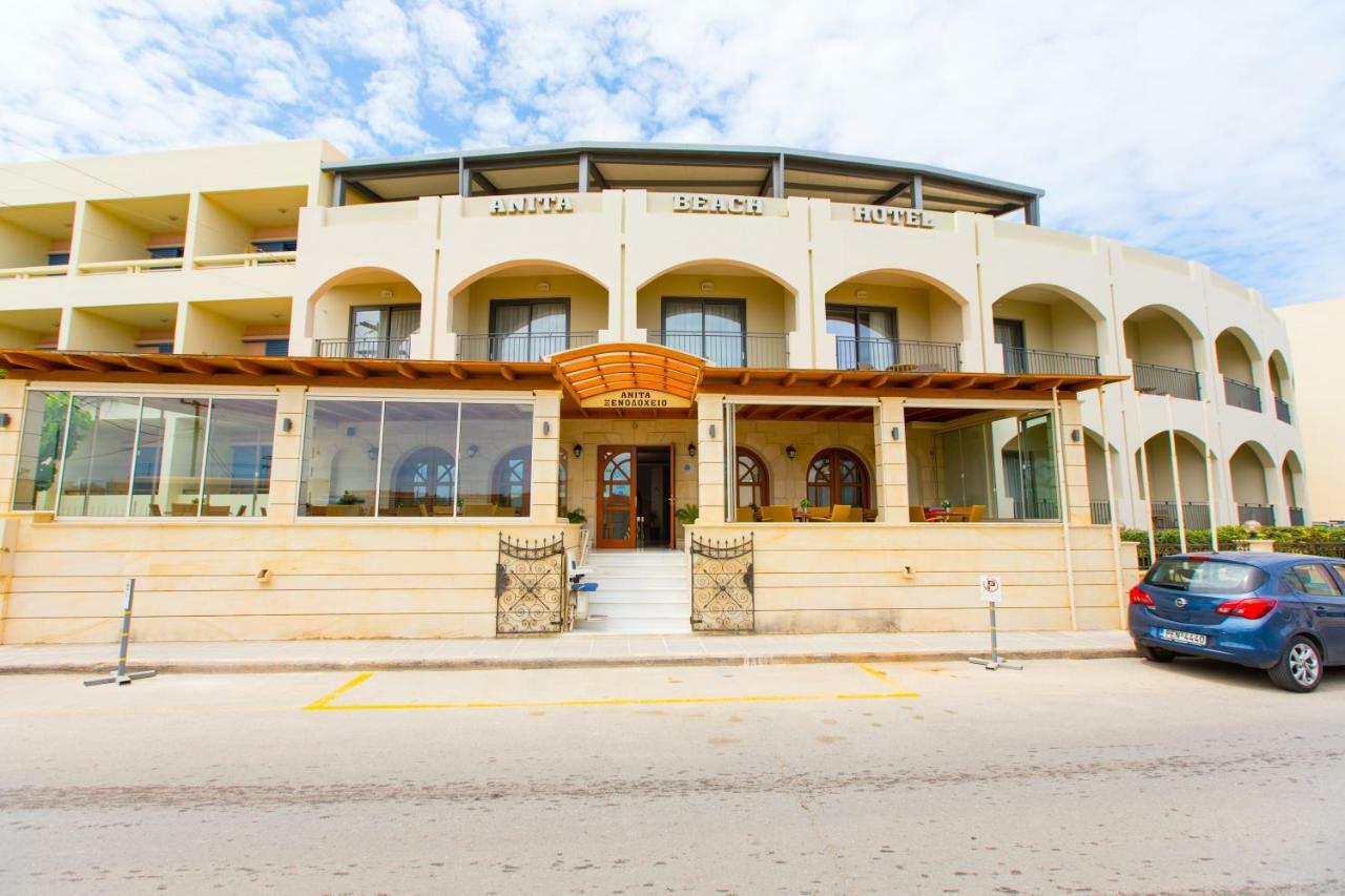 Anita Beach Hotel- Adults Only Rethymno Exteriör bild