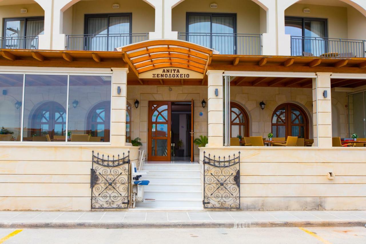 Anita Beach Hotel- Adults Only Rethymno Exteriör bild